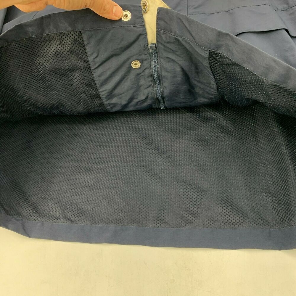 Vintage Hard Rock Cafe Kona Hawaii Windbreaker Mens XL Extra Large Navy Blue 90s - Picture 7 of 11